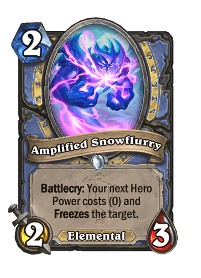 Amplified Snowflurry