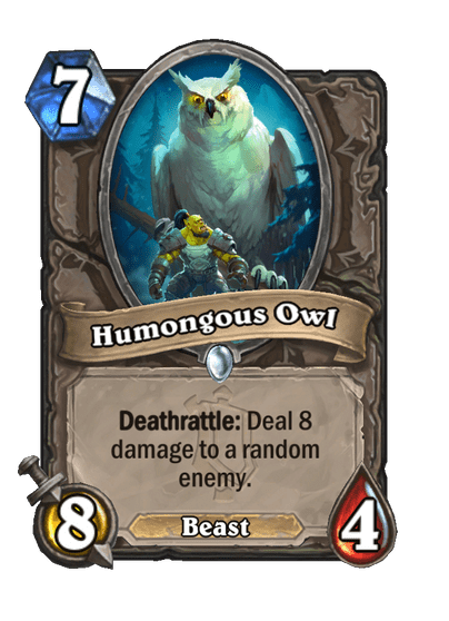 Humongous Owl