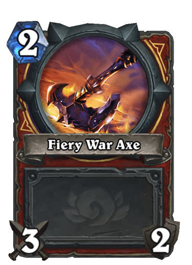 Fiery War Axe (Classic)