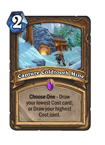 Capture Coldtooth Mine