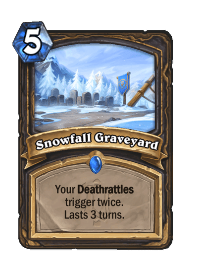 Snowfall Graveyard