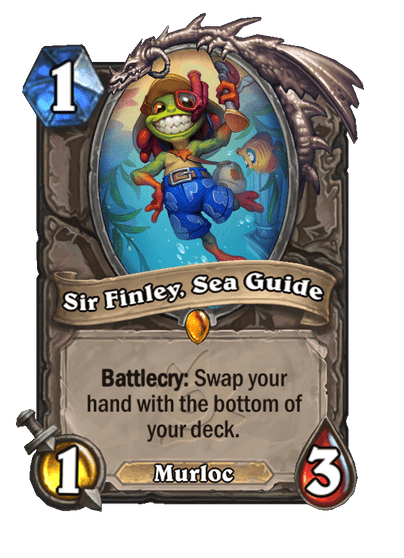 Sir Finley, Sea Guide