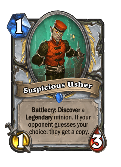 Suspicious Usher