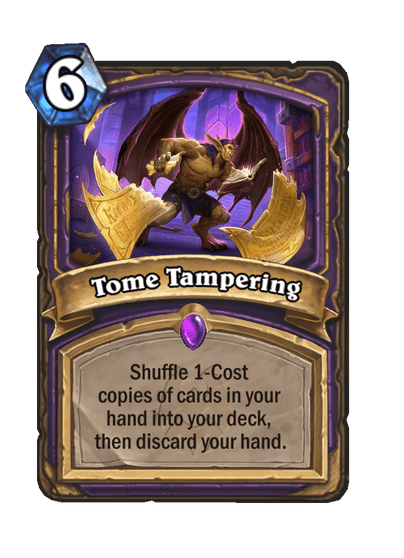 Tome Tampering