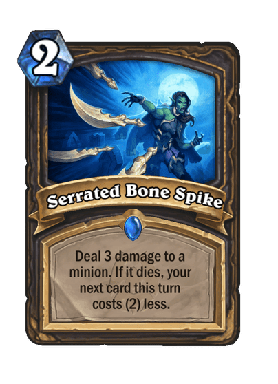 Serrated Bone Spike