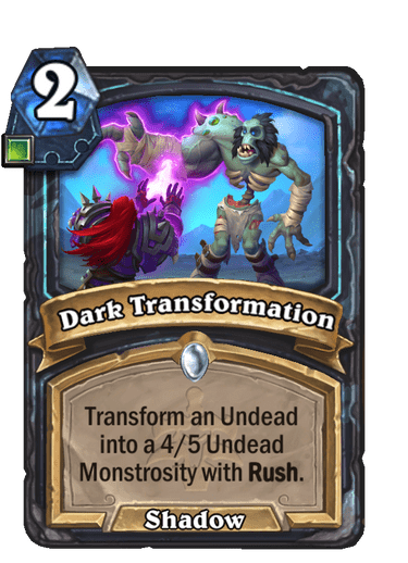 Dark Transformation