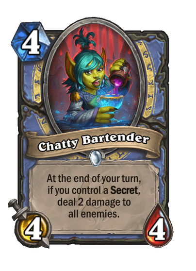 Chatty Bartender
