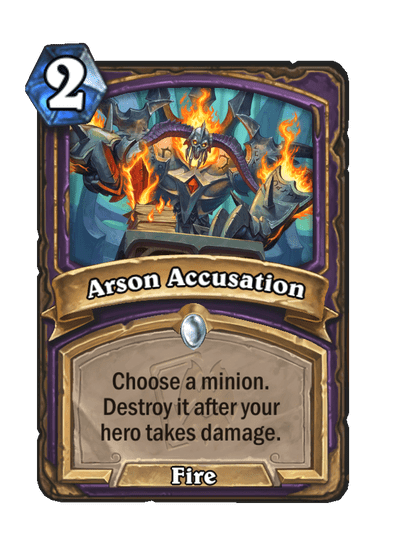 Arson Accusation