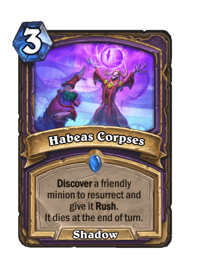 Habeas Corpses