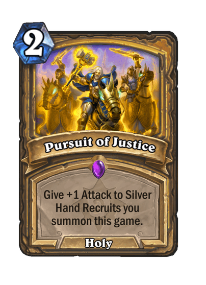 Pursuit of Justice (Legacy)