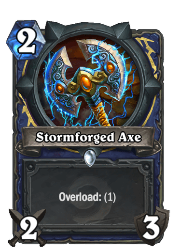 Stormforged Axe (Legacy)
