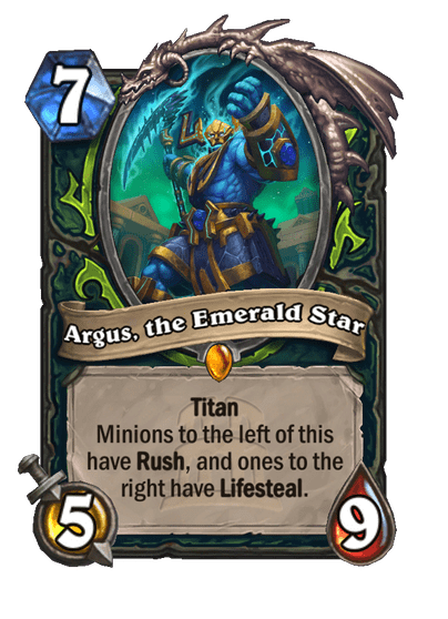 Argus, the Emerald Star