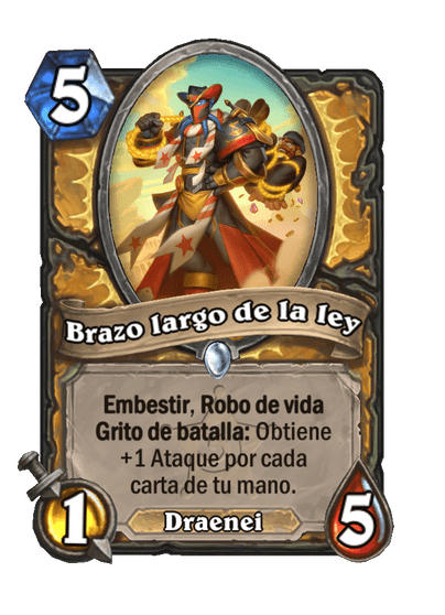 Brazo largo de la ley