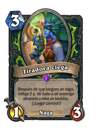 Tiradora ciega