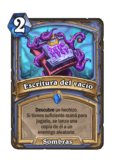 Escritura del vacío