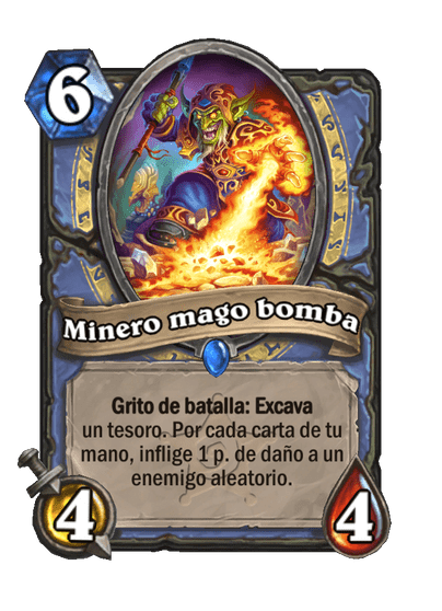 Minero mago bomba