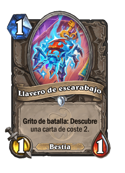 Llavero de escarabajo
