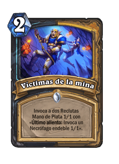 Víctimas de la mina