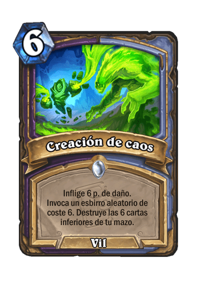 Creación de caos