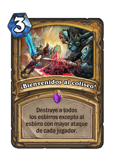 ¡Bienvenidos al coliseo!