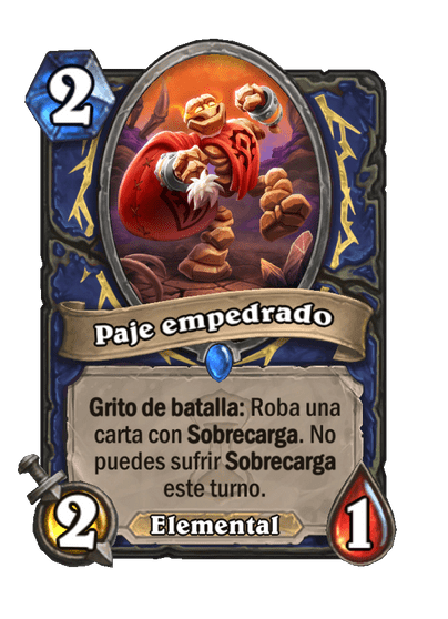 Paje empedrado