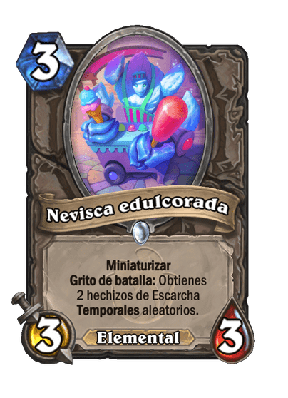 Nevisca edulcorada