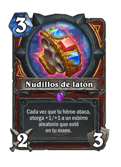 Nudillos de latón
