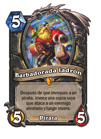 Barbadorada ladrón