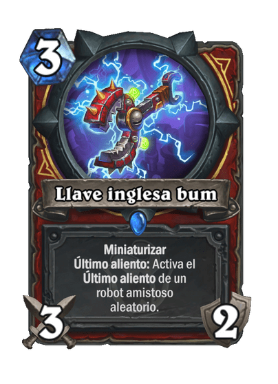 Llave inglesa bum