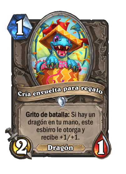 Cría envuelta para regalo