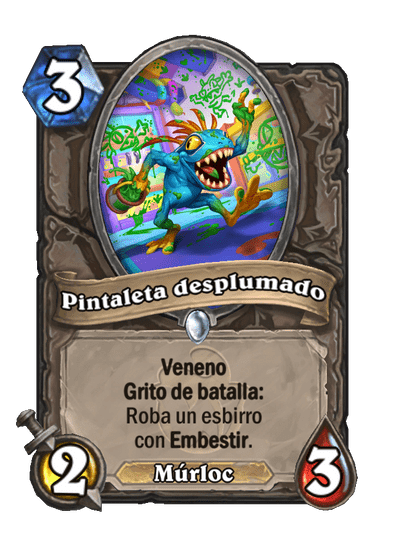 Pintaleta desplumado