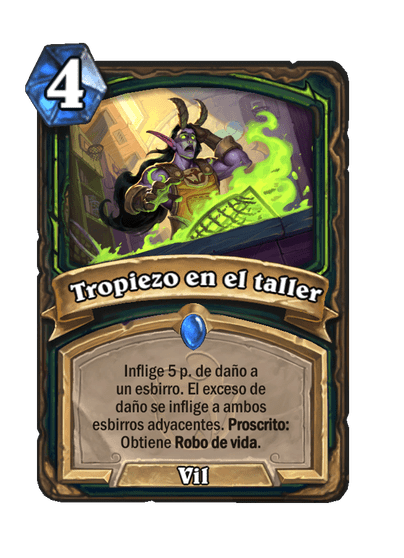 Tropiezo en el taller