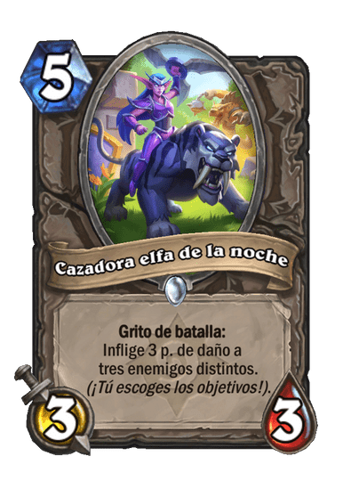Cazadora elfa de la noche (Antiguo)