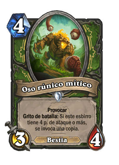 Oso rúnico mítico