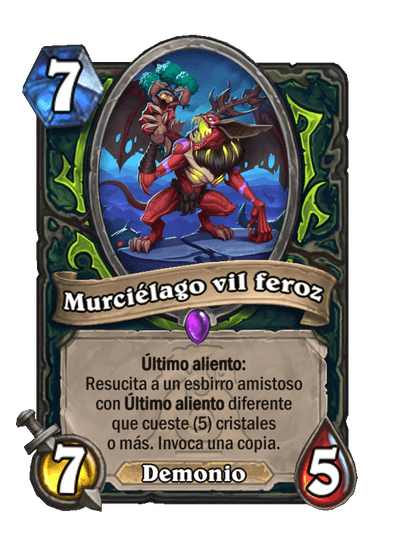 Murciélago vil feroz