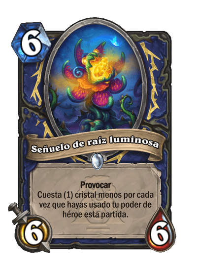 Señuelo de raíz luminosa