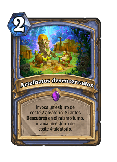 Artefactos desenterrados