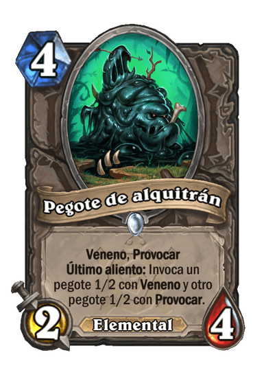 Pegote de alquitrán