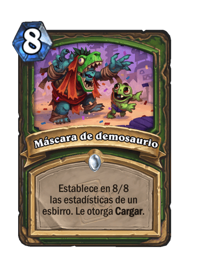 Máscara de demosaurio
