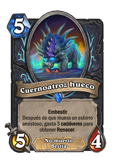 Cuernoatroz hueco