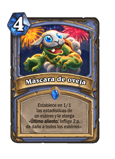 Máscara de oveja