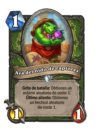 Aya del nido de raptores