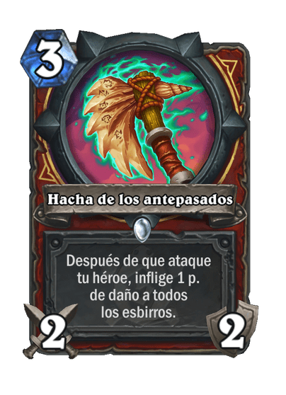 Hacha de los antepasados