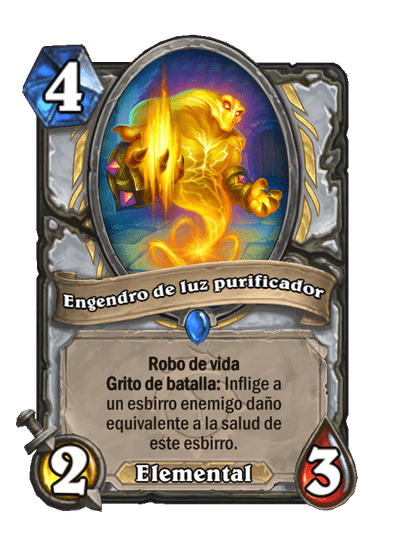 Engendro de luz purificador