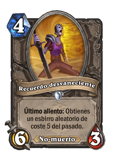 Recuerdo desvaneciente