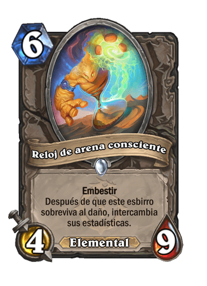 Reloj de arena consciente