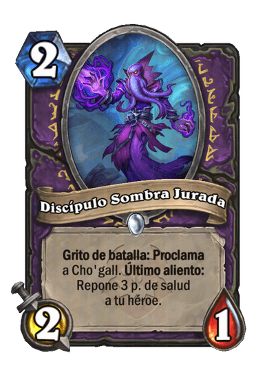 Discípulo Sombra Jurada