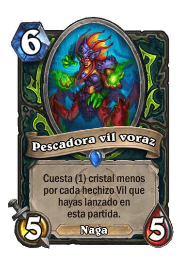 Pescadora vil voraz