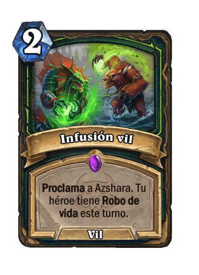 Infusión vil