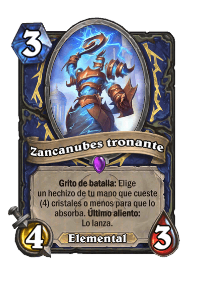 Zancanubes tronante